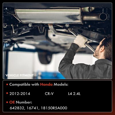 Thân Ống Xả Đoạn Đầu Honda Cr-V Mã phụ tùng 18150R5A000