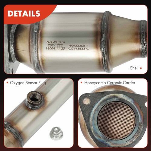 Thân Ống Xả Đoạn Đầu Honda Cr-V Mã phụ tùng 18150R5A000
