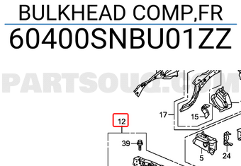 Khung Xương Két Nước Honda Cr-V Mã phụ tùng 60400T0NQ01ZZ