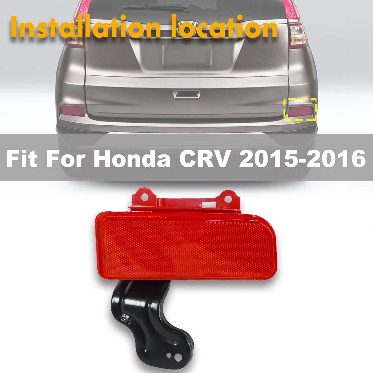 Đèn Phản Quang Cản Sau Phải Honda Cr-V Mã phụ tùng 33505T1WA01