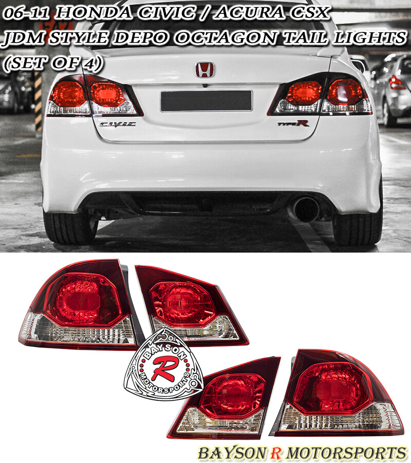 Đèn Hậu Ngoài Phải Honda Civic Mã phụ tùng 33501SNBG01