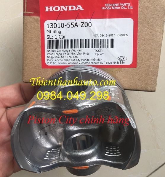 Piston Honda City Mã phụ tùng 1301055AZ00