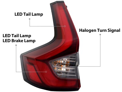 Đèn Hậu Trái Bên Phía Dưới Honda Cr-V Mã phụ tùng 33550TF3H01