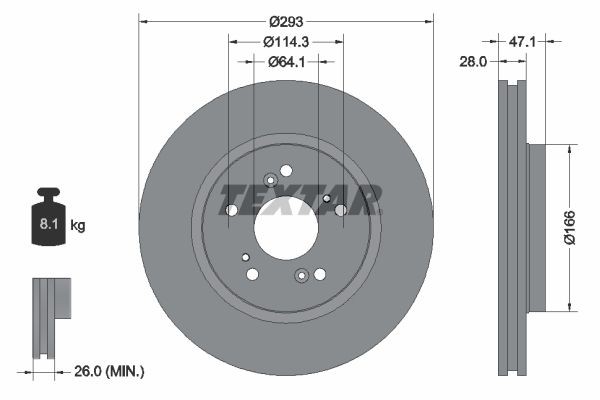 Đĩa Phanh Trước Honda Cr-V Mã phụ tùng 45251T0N000