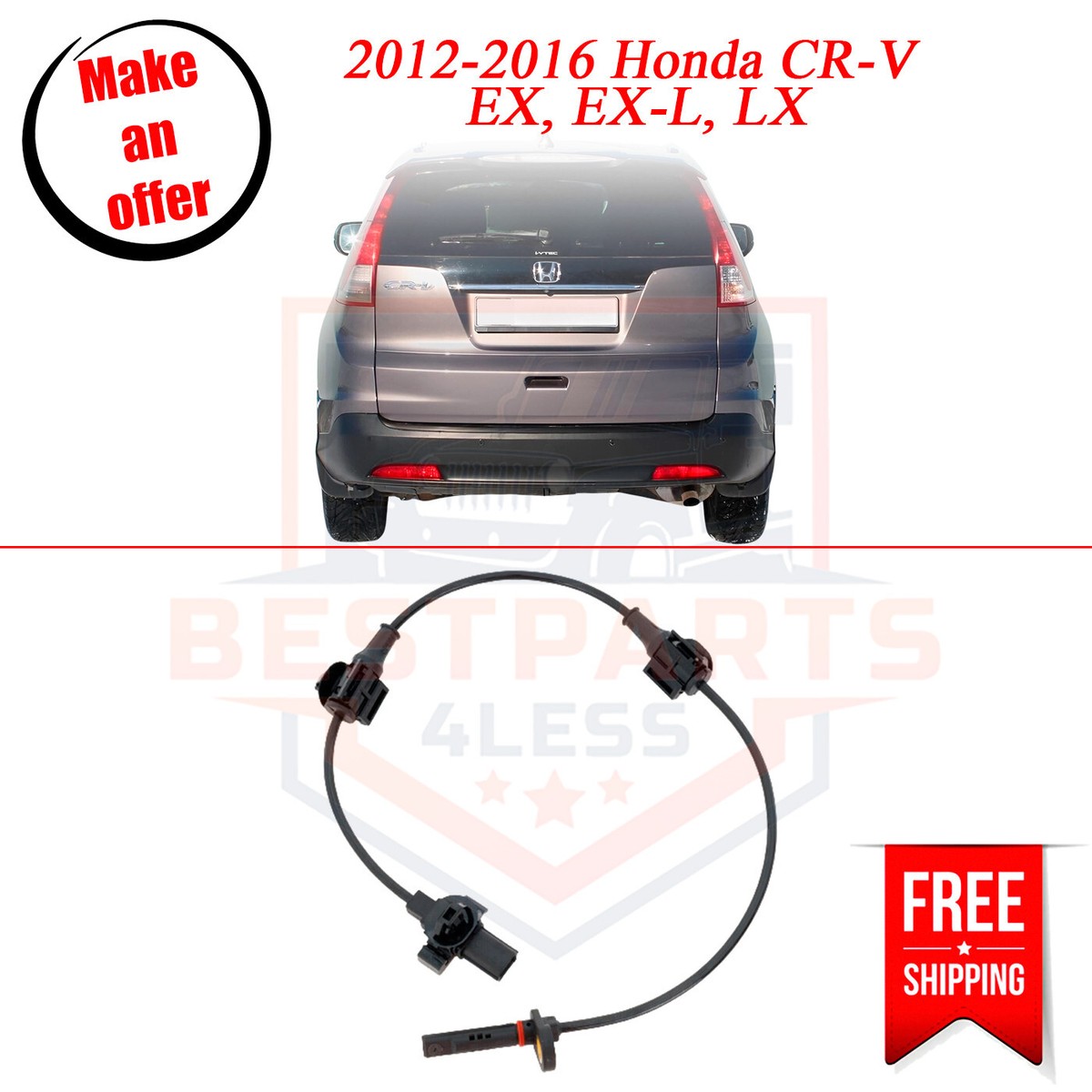 Cảm Biến Bánh Sau Abs Phải Honda Cr-V Mã phụ tùng 57470T0BA01