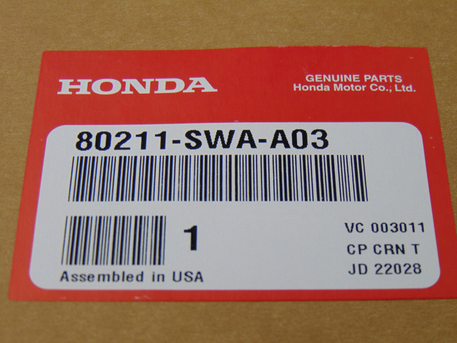 Giàn Lạnh Trong Xe Honda Cr-V OEM 80211SWAA03-Formula