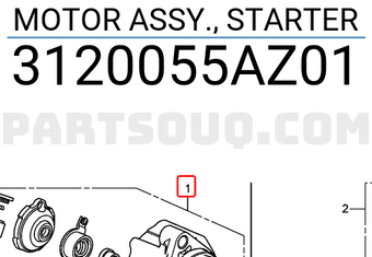 Máy Đề Honda City Mã phụ tùng 3120055AZ02