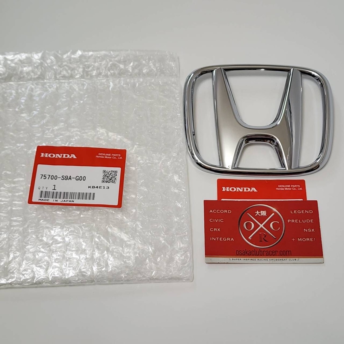 Lô Gô Ca Lăng Honda City Mã phụ tùng 75700S9AA00