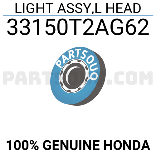 Đèn Pha Trái Honda Accord Mã phụ tùng 33150T2AG71