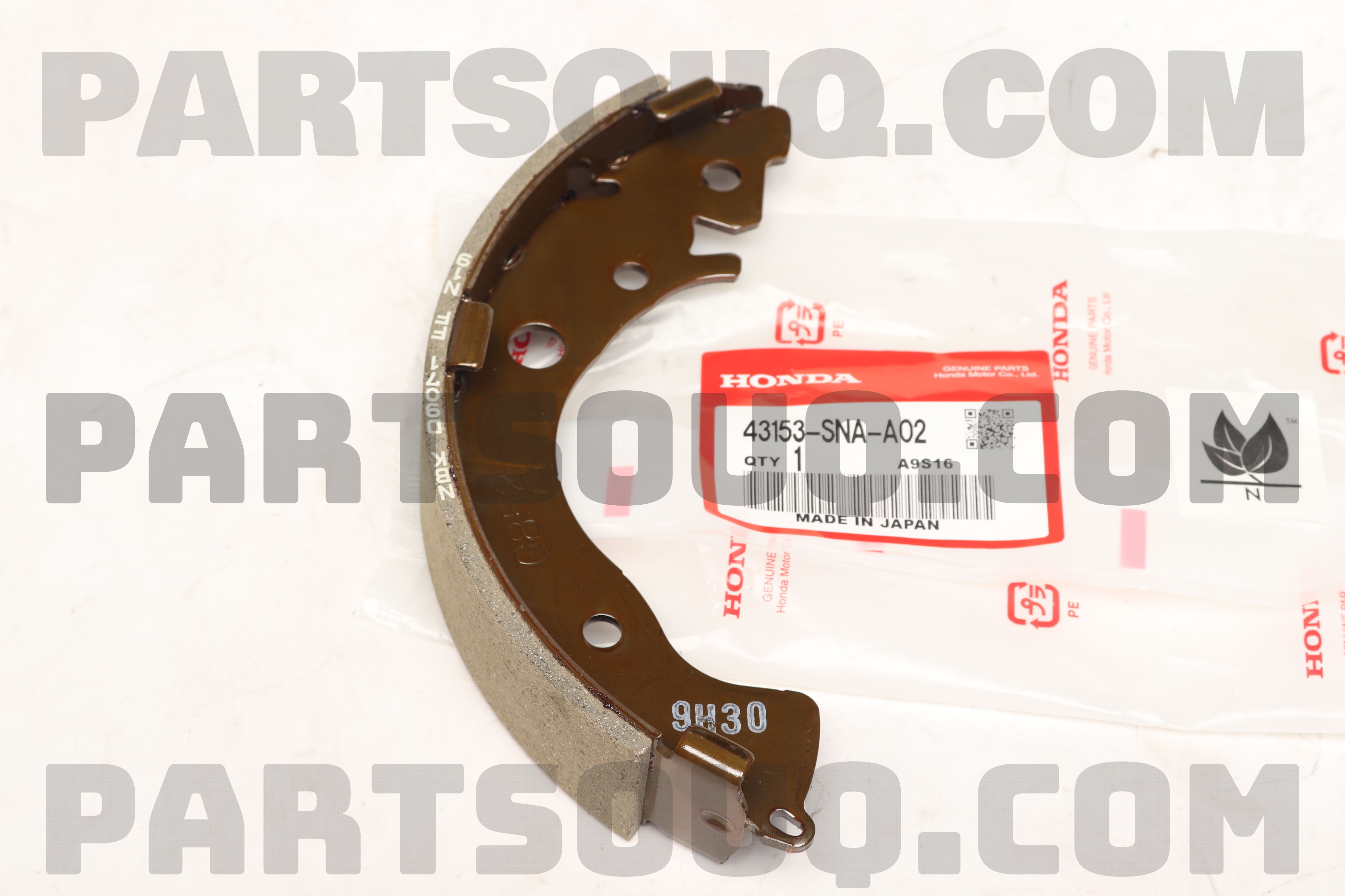 Guốc Phanh Sau Honda City Mã phụ tùng 43153SNAA02