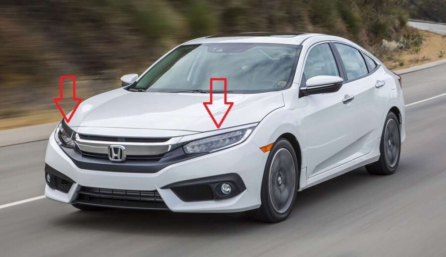 Nẹp Mạ Ca Lăng Trái Honda Civic Mã phụ tùng 71129TEAT01