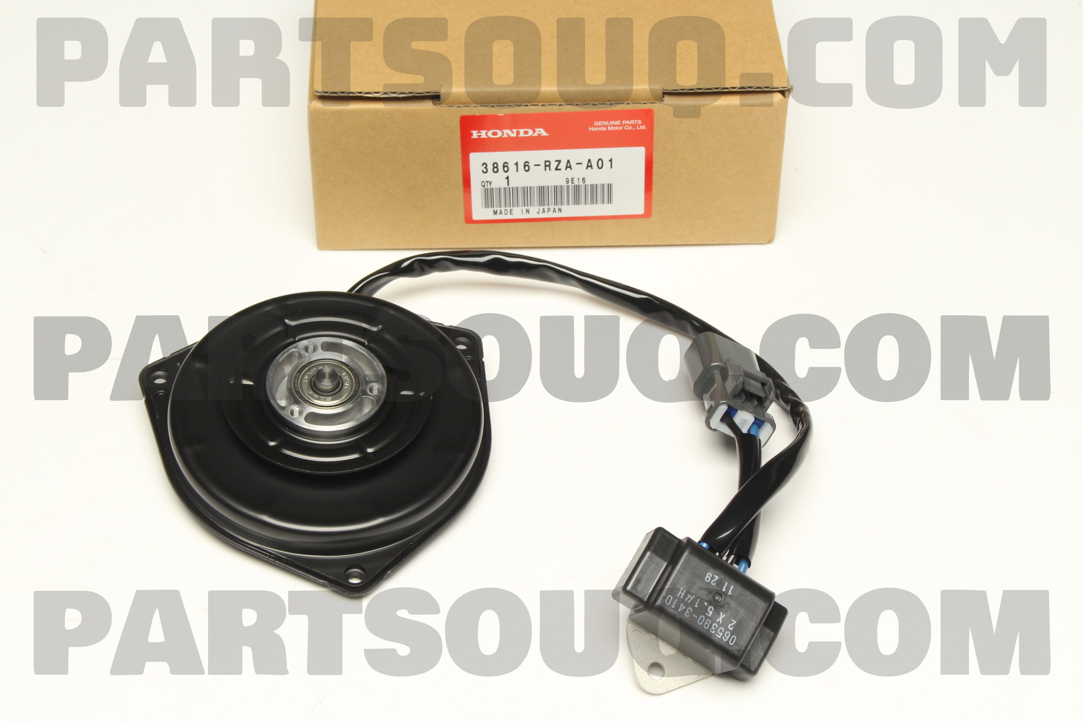 Mô Tơ Quạt Giàn Nóng (Vế Phải) Honda Civic OEM 38616RZAA01-Denso