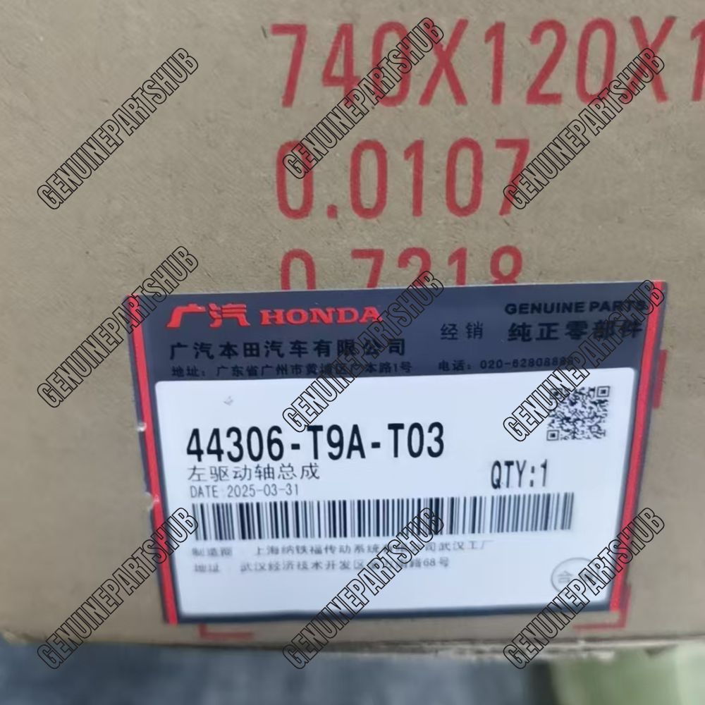 Cây Láp Trái Honda City Mã phụ tùng 44306T9AT03