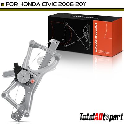 Compa Nâng Hạ Kính Cánh Cửa Trước Trái Có Mô Tơ Honda Civic Mã phụ tùng 72250SNAA01