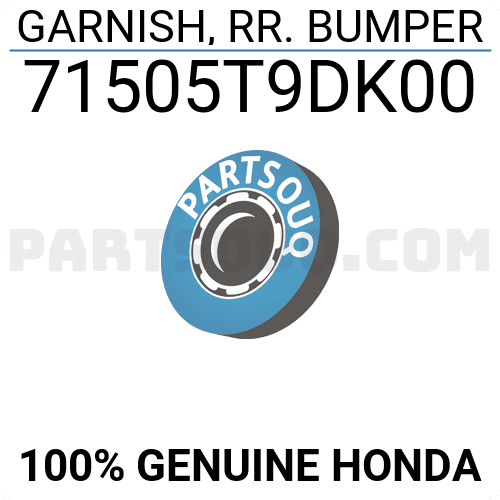 Lưới Cản Sau Honda City Mã phụ tùng 71505t9dk00