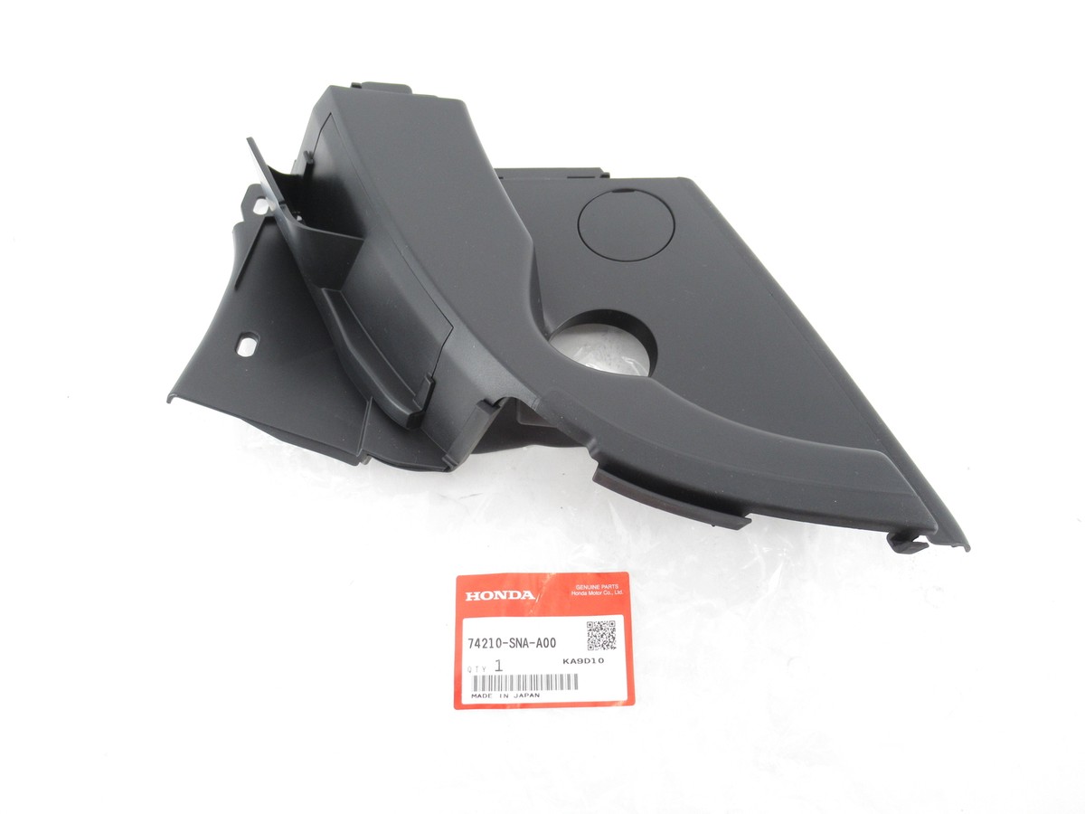 Ốp Chân Kính Chắn Gió Miếng Ngoài Trái Honda Civic Mã phụ tùng 74210SNAA00