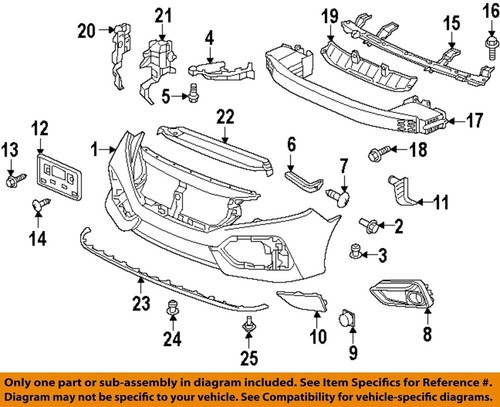 Nẹp Mạ Ca Lăng Trước Trái Honda Cr-V Mã phụ tùng 71128TFAT00