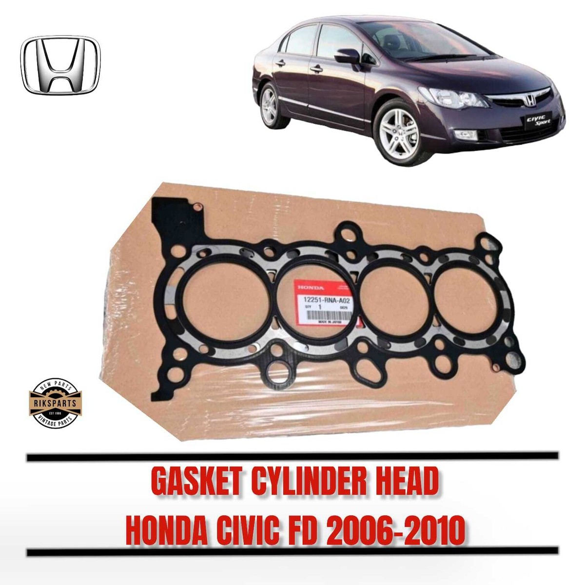 Gioăng Mặt Máy Honda Civic Mã phụ tùng 12251rnaa02