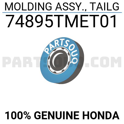 Nẹp Mạ Cốp Hậu Honda Cr-V Mã phụ tùng 74895TMET01