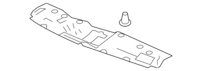 Ốp Che Khóa Ca Pô Honda Civic Mã phụ tùng 74127teat00
