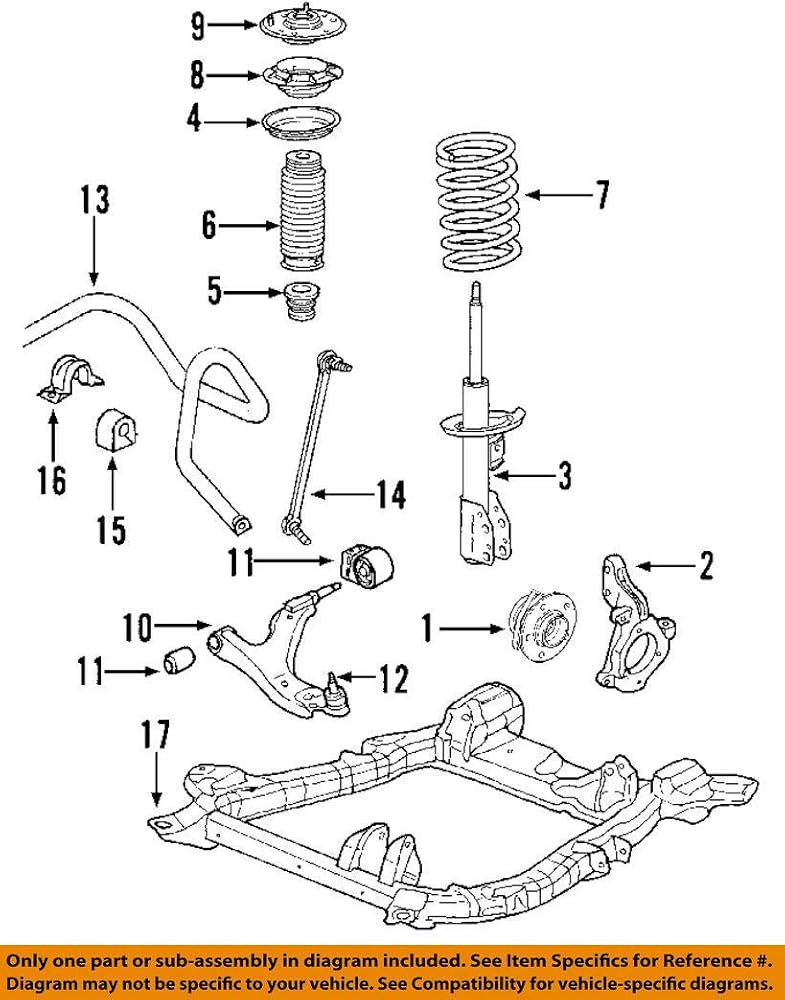Giảm Xóc Trước Trái Honda Cr-V Mã phụ tùng 51605SWet21