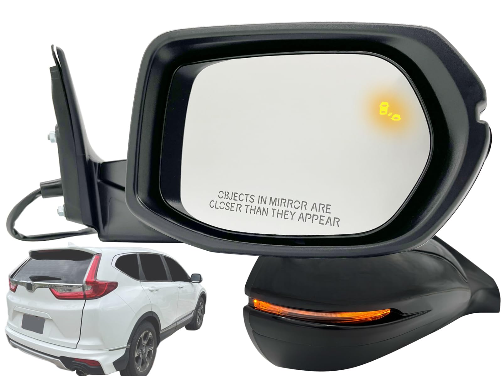 Gương Chiếu Hậu Phải - 7 Giắc Điện Honda Cr-V Mã phụ tùng 76208TLAA31-Full
