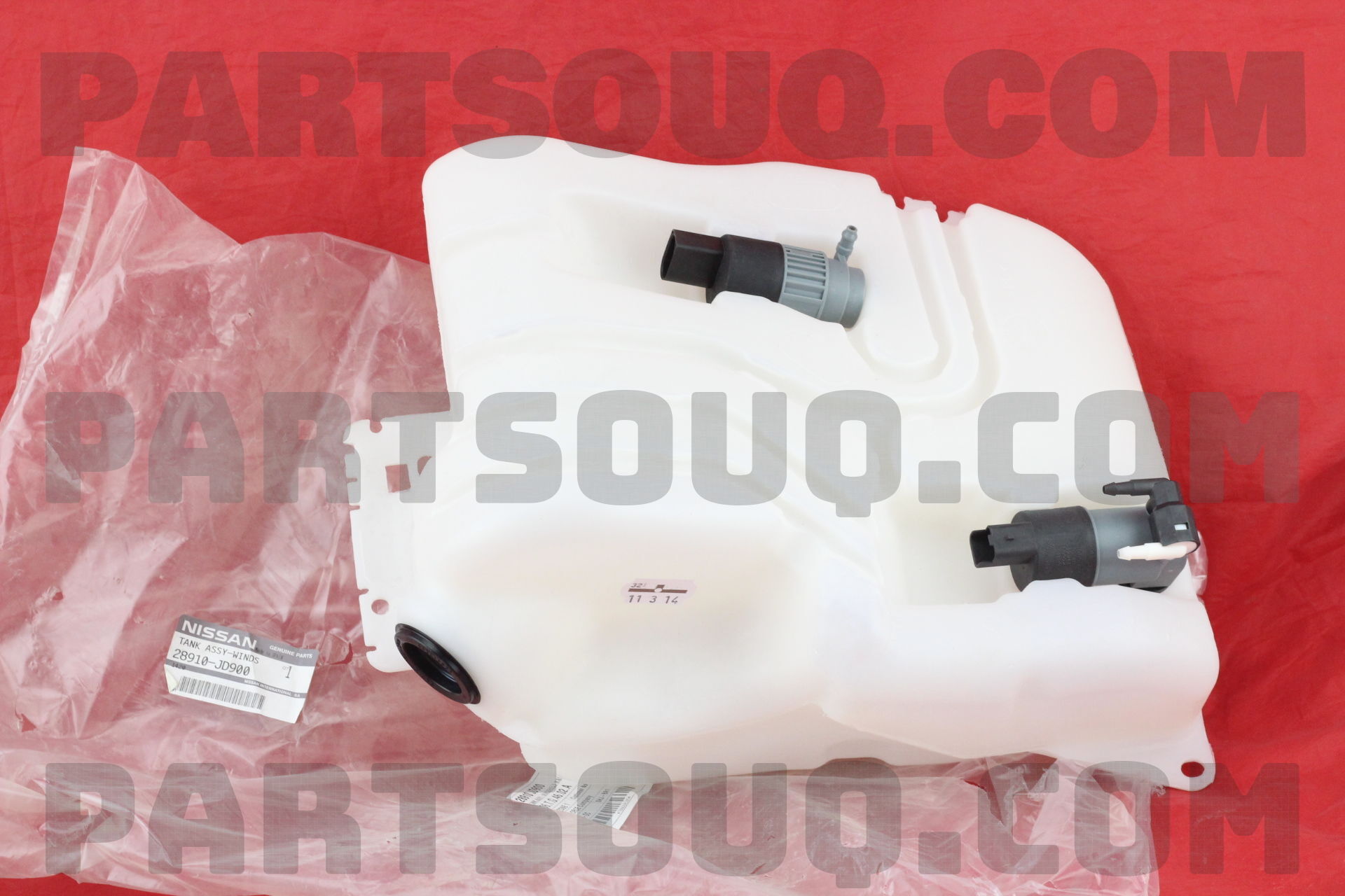 Bình Nước Rửa Kính Nissan Qashqai OEM 28910JD900