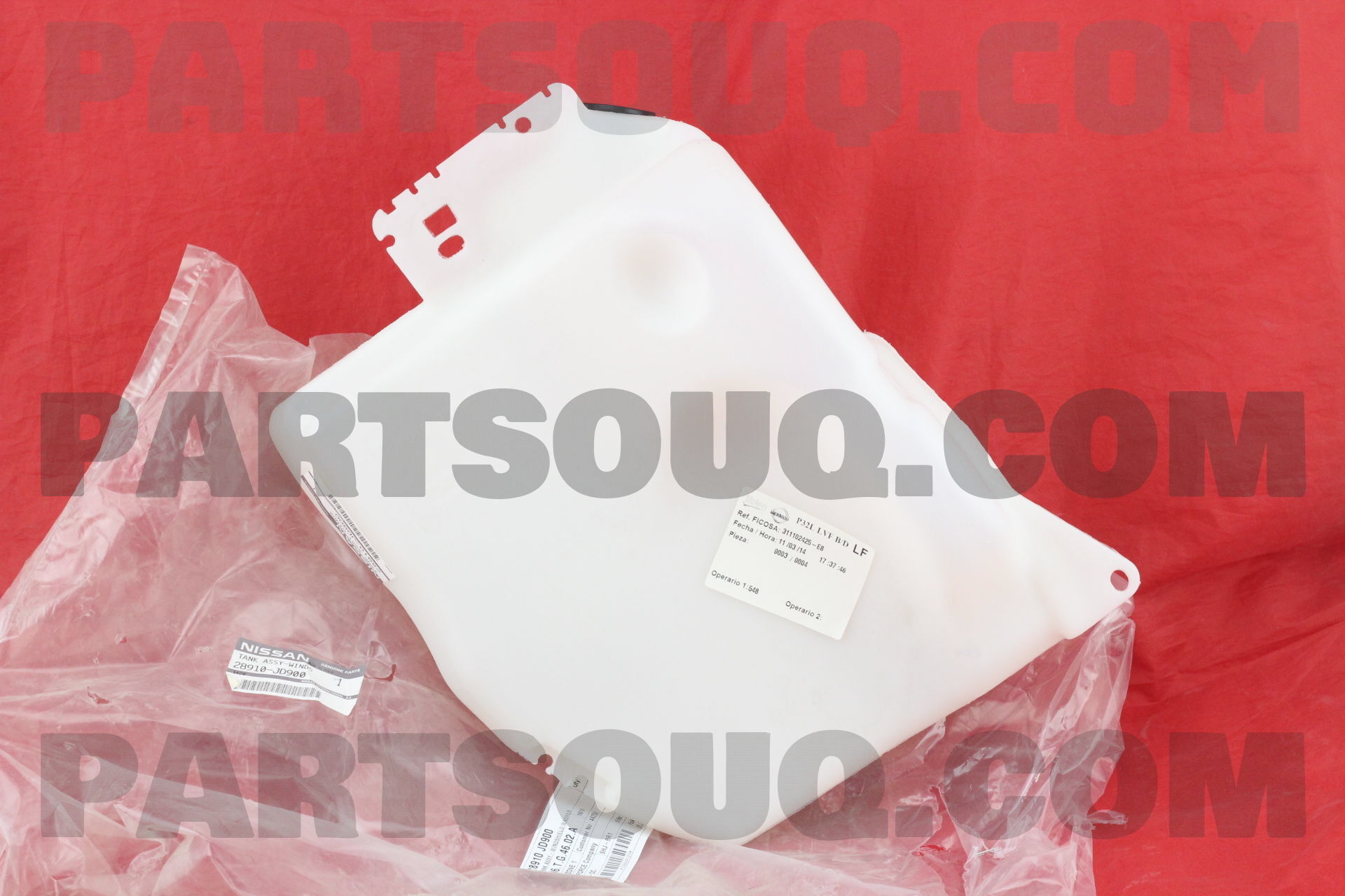 Bình Nước Rửa Kính Nissan Qashqai OEM 28910JD900