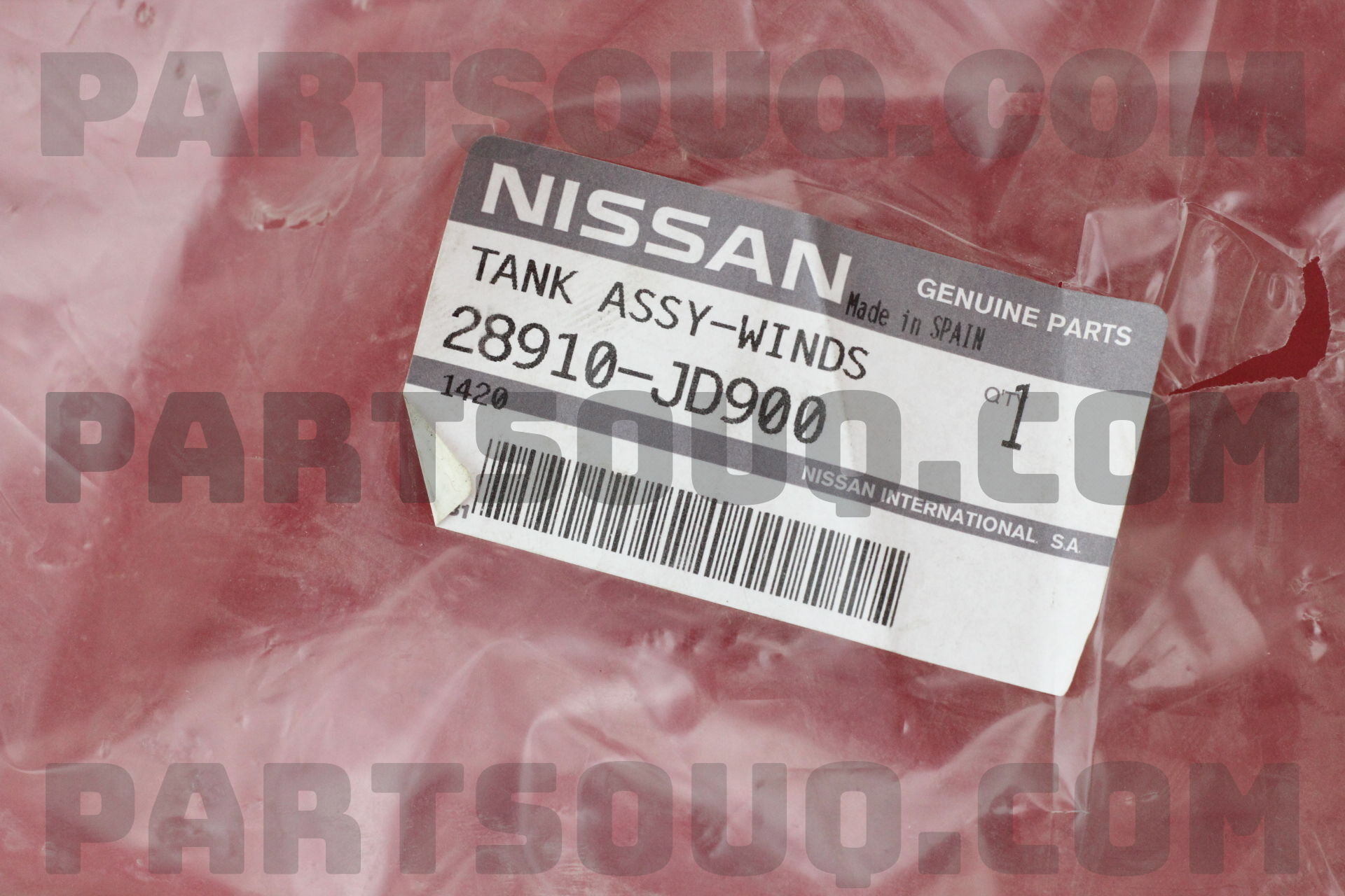 Bình Nước Rửa Kính Nissan Qashqai OEM 28910JD900