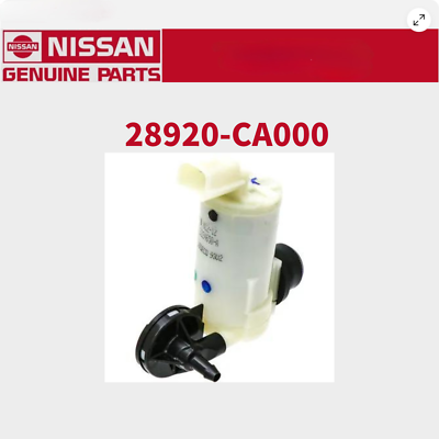 Bơm Nước Rửa Kính Chắn Gió 2 Vòi Nissan Livina Mã phụ tùng 28920CA000