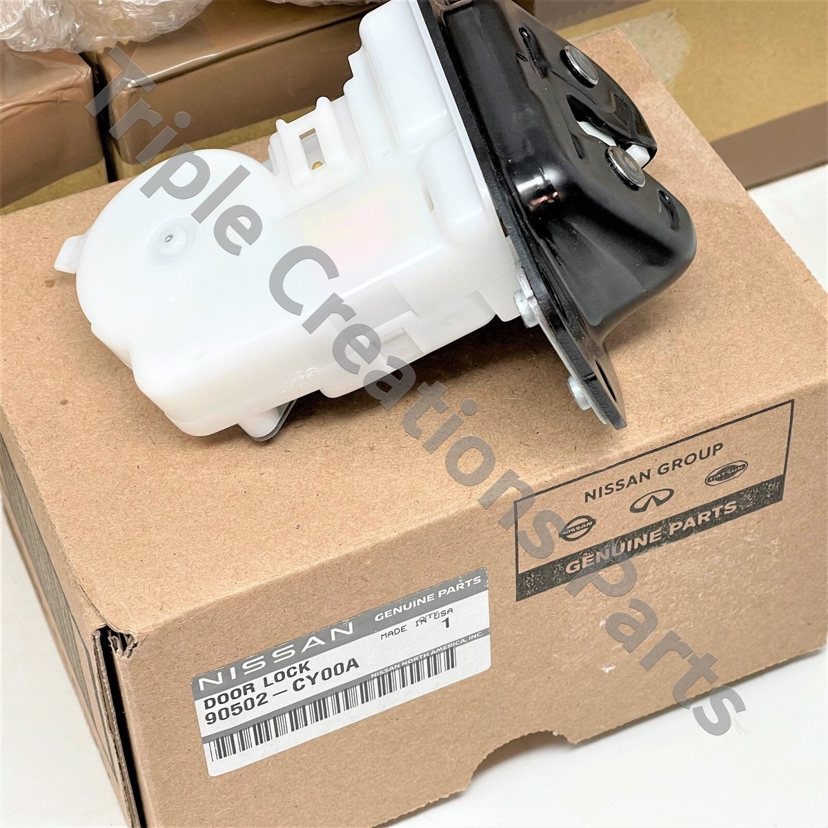 Ổ Khóa Ngậm Cửa Hậu Nissan Livina Mã phụ tùng 90502CJ000