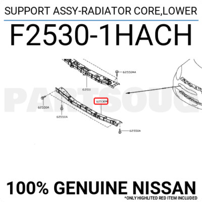 Giá Bắt Két Nước Dưới Nissan Sunny Mã phụ tùng F25301HMAH