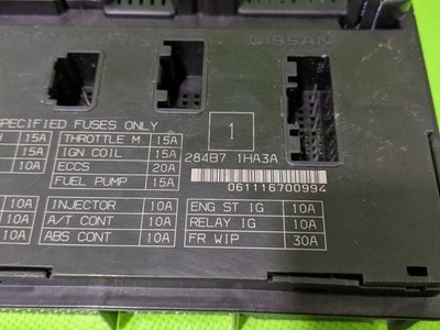 Hộp Cầu Trì Tổng Nissan Sunny Mã phụ tùng 284B71HA3A