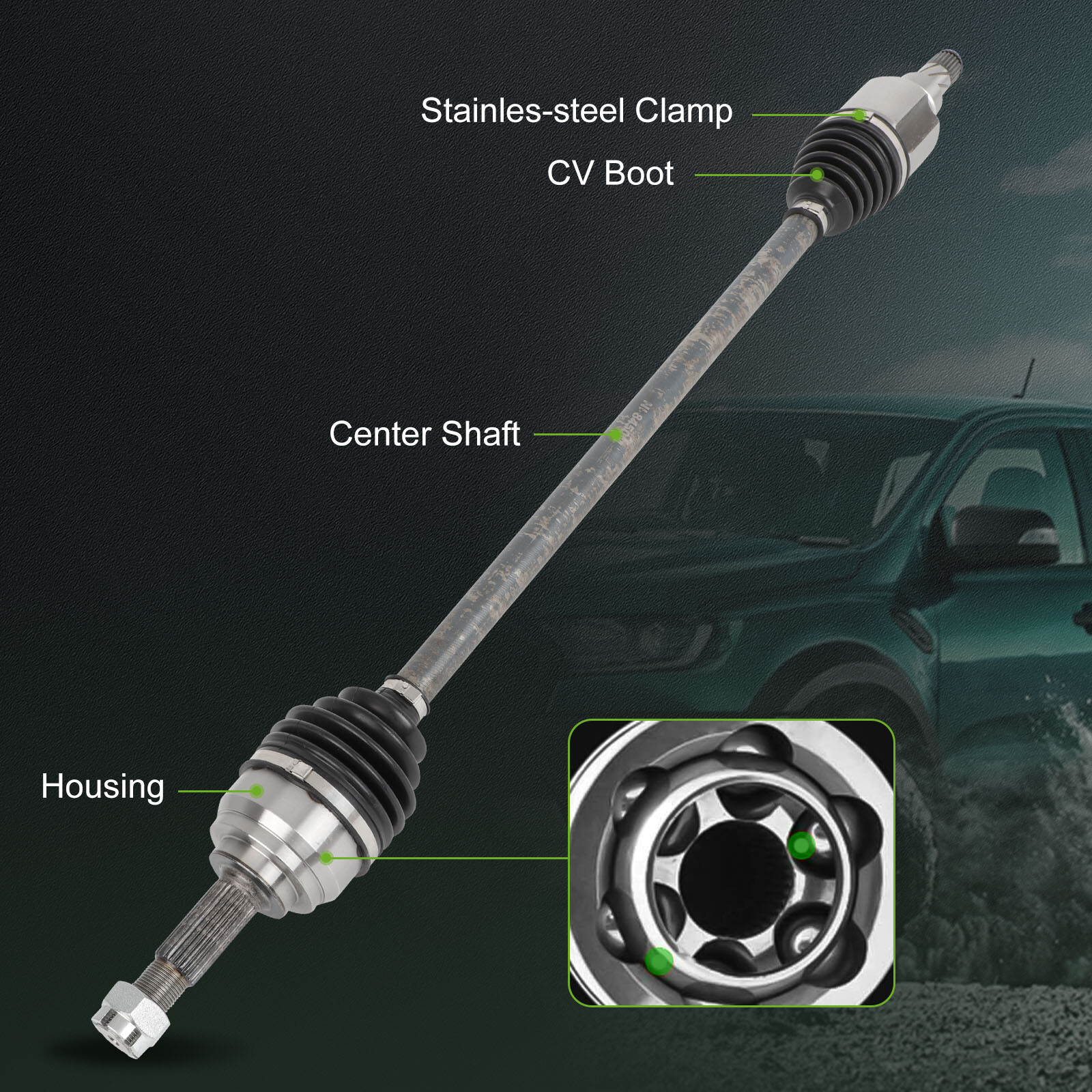 Cây Láp At - R Nissan Sunny Mã phụ tùng 391003AW0C