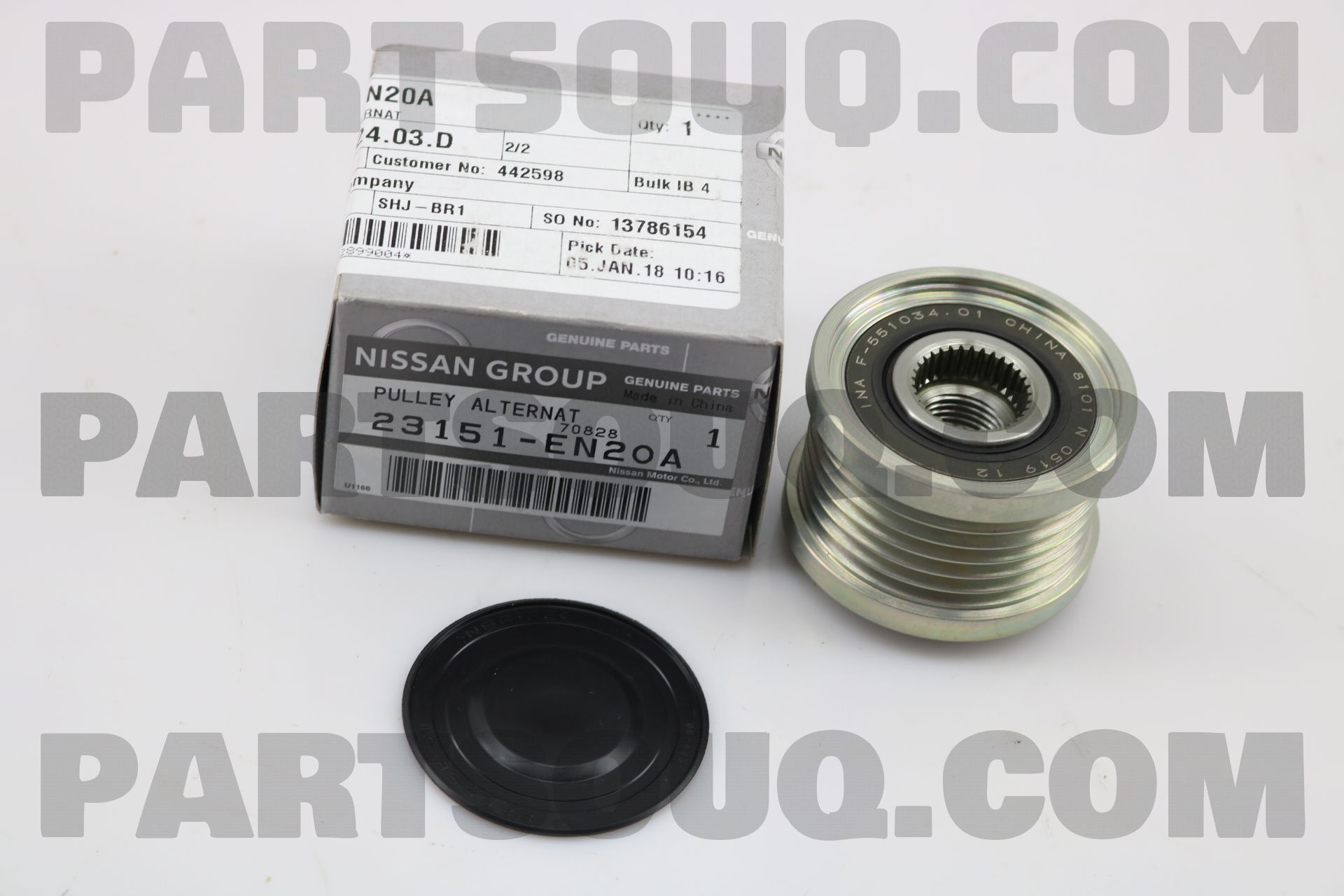 Bu Li Máy Phát Nissan Teana Mã phụ tùng 23151EN20A