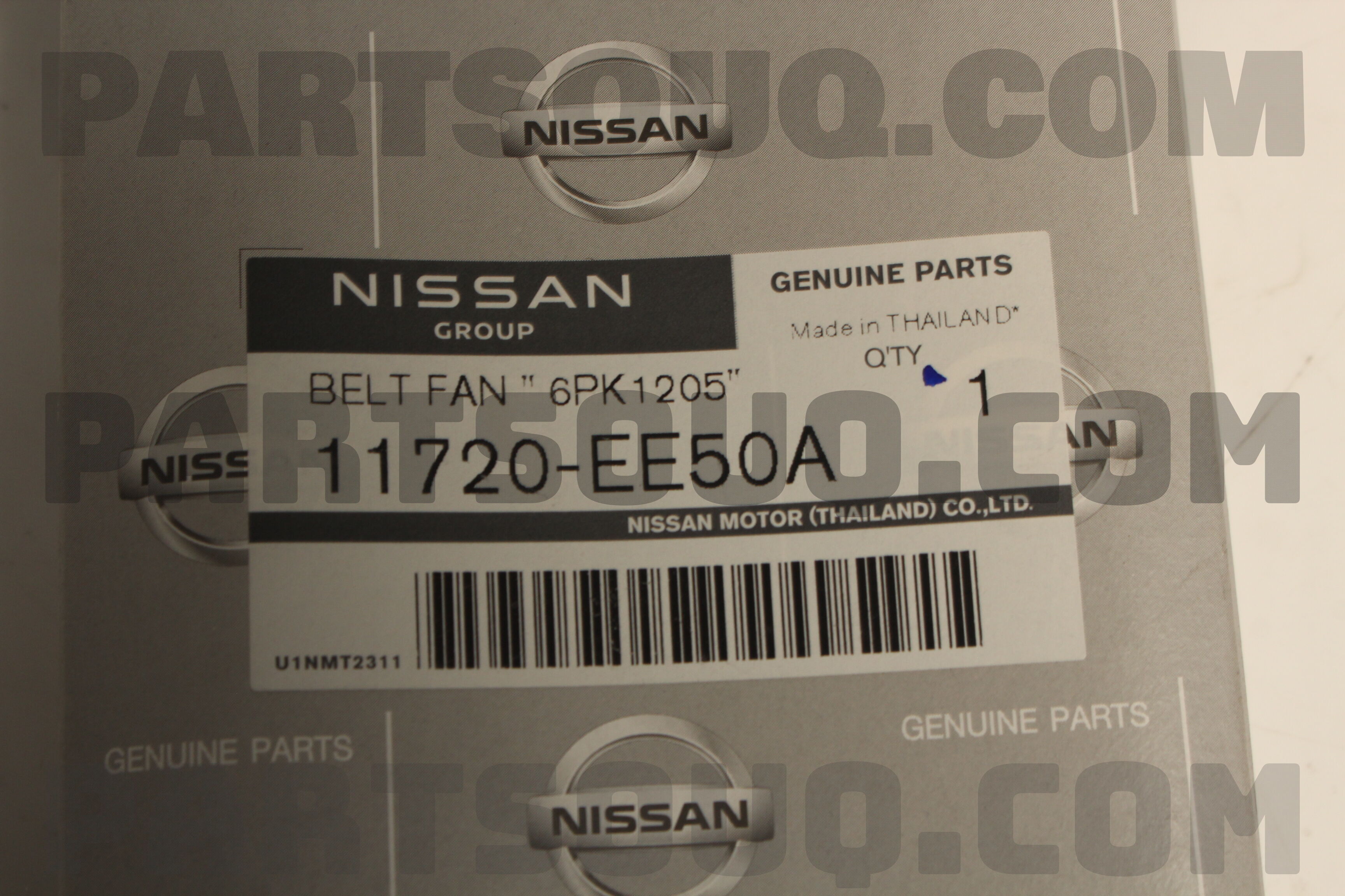 Dây Curoa Tổng 6Pk473/ Mr18 Nissan Tida Mã phụ tùng 11720ED80A
