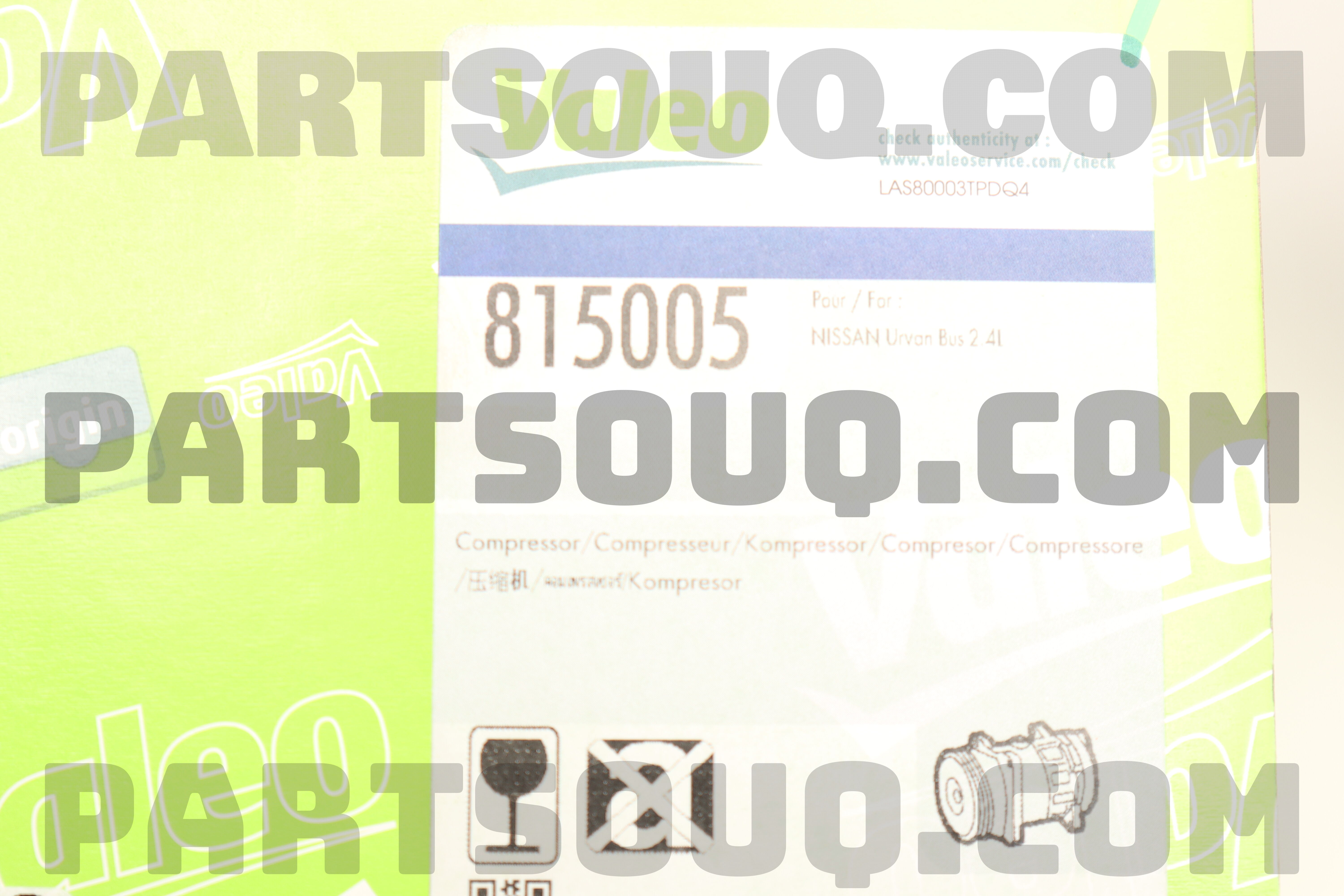 Lốc Điều Hòa Nissan URVAN OEM 815005