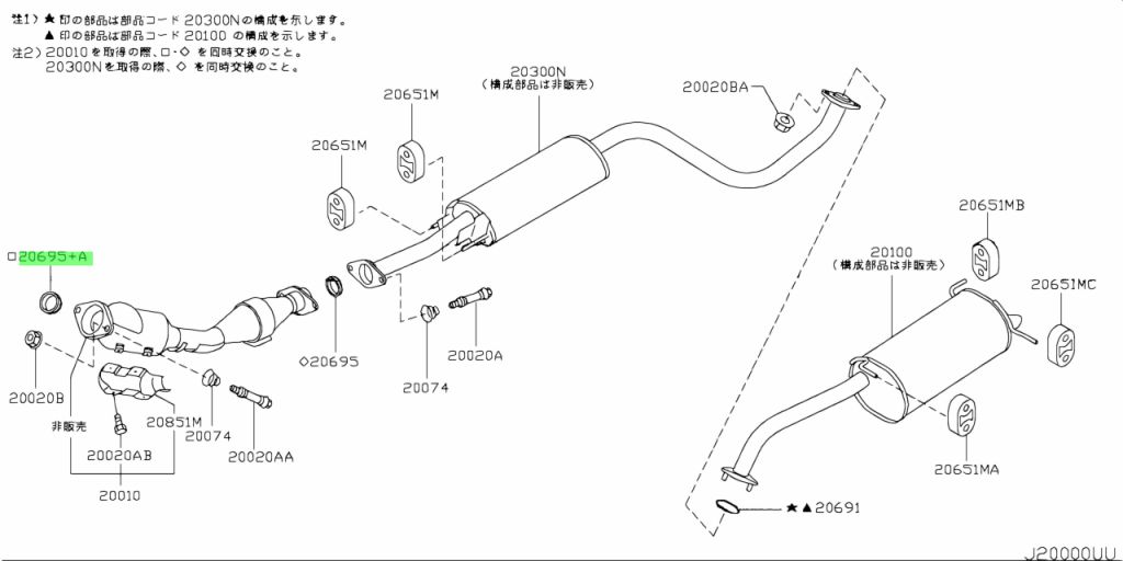 Gioăng Cổ Xả Nissan Teana Mã phụ tùng 20695ed10a