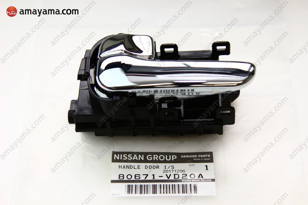 Tay Mở Cửa Trong - L Nissan Qashqai Mã phụ tùng 80671JE20A