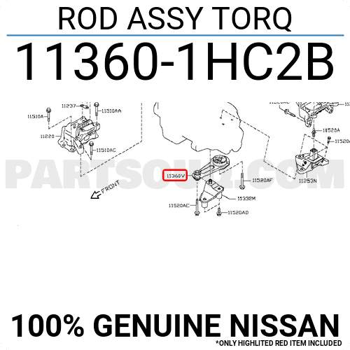 Chân Máy Số 8 Nissan Sunny Mã phụ tùng 113601HC2B
