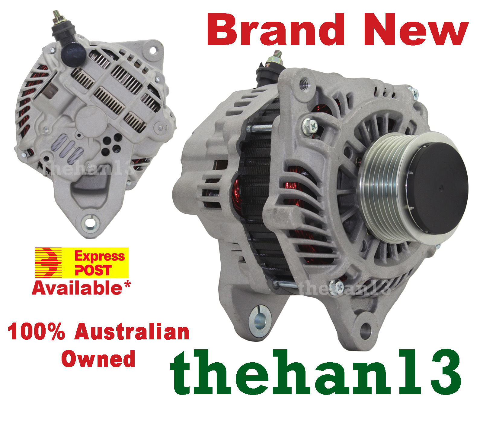 Máy Phát Điện 12V-100A Nissan Navara OEM 23100EB71A-OE