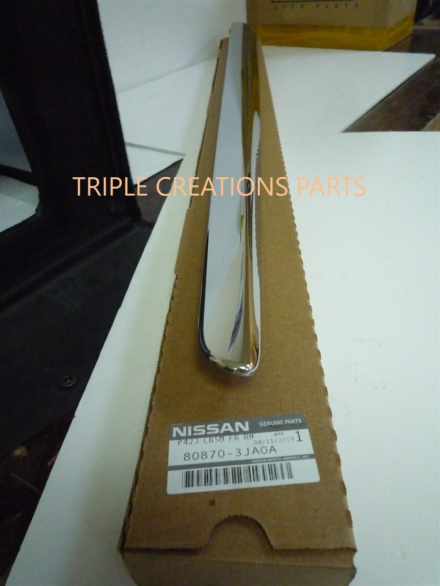 Nẹp Thành Cánh Cửa Trước - R Nissan Teana Mã phụ tùng 80838JN00A