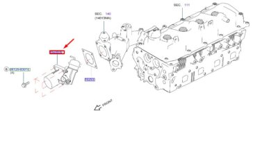 Cụm Bướm Ga Nissan Navara Mã phụ tùng 16118EB30B