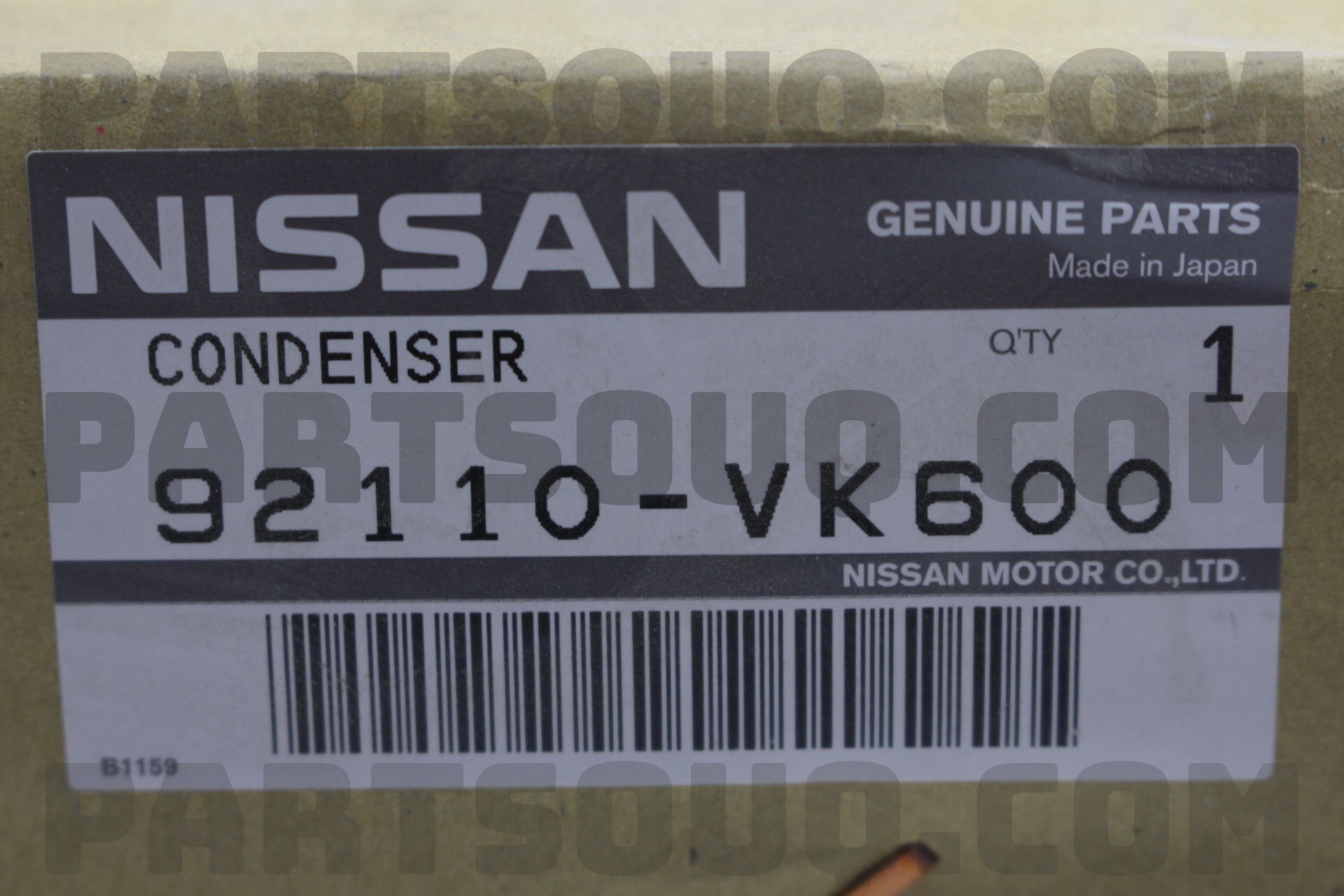 Giàn Nóng Nissan Navara Mã phụ tùng 921103s401