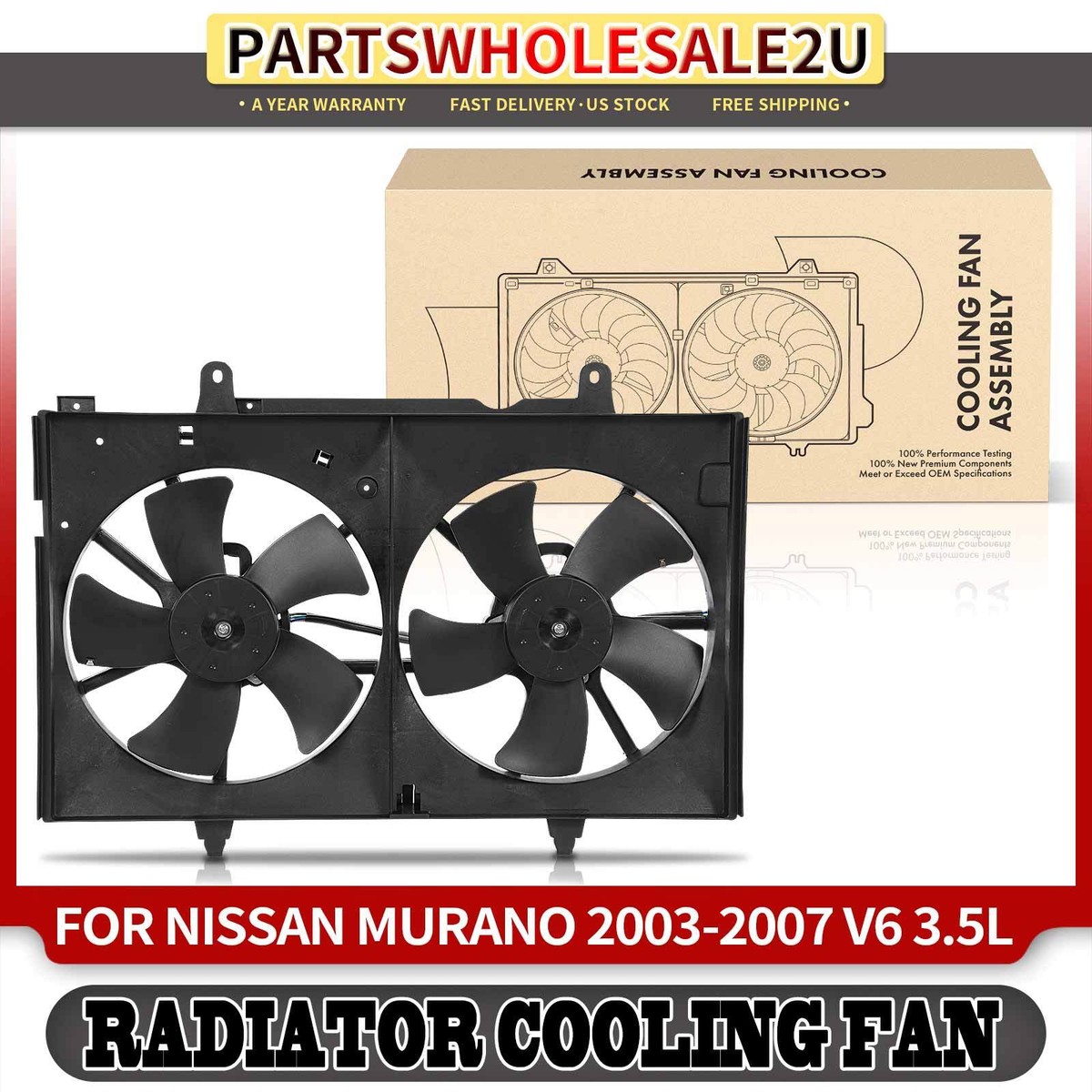 Quạt Gió Động Cơ Nissan Murano Mã phụ tùng 21481CA00A