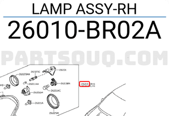 Đèn Pha Phải - Có Xenon Nissan Qashqai Mã phụ tùng 26010BR02A