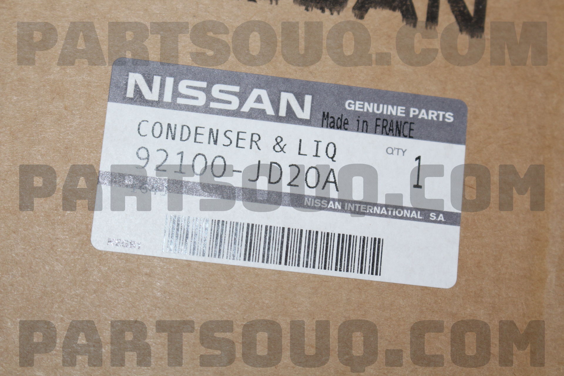Giàn Nóng Nissan Qashqai Mã phụ tùng 92100JD20A