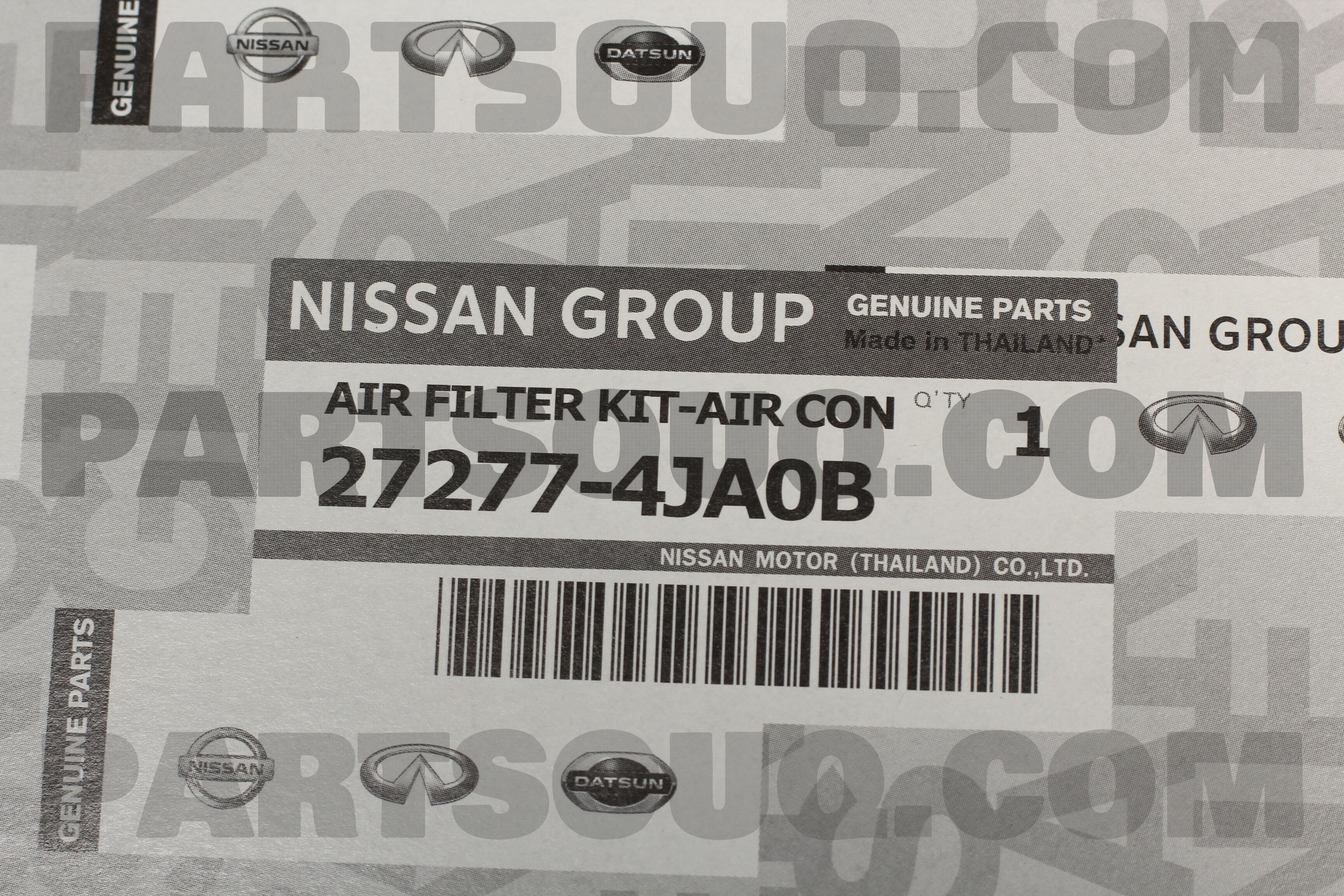Lọc Gió Điều Hòa Nissan Navara Mã phụ tùng 272774ja0a