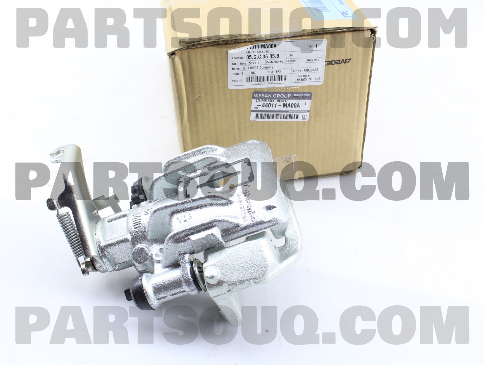 Cụm Xương Phanh Sau Trái Nissan Teana Mã phụ tùng 44011JN00A