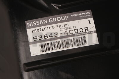 Chắn Bùn Lòng Dè Trước Phải Nissan X - trail Mã phụ tùng 638424CB0B